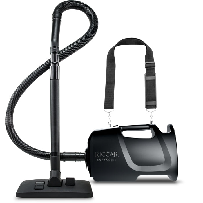 Riccar SupraQuik Portable Canister Vacuum with Shoulder Strap